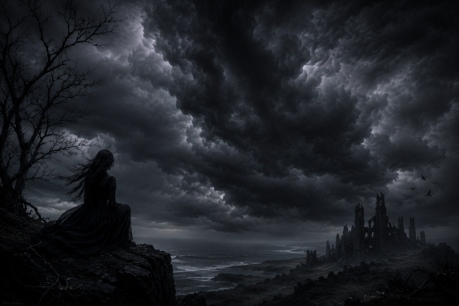 LOOMING CLOUDS BY SAM TUMBLIN